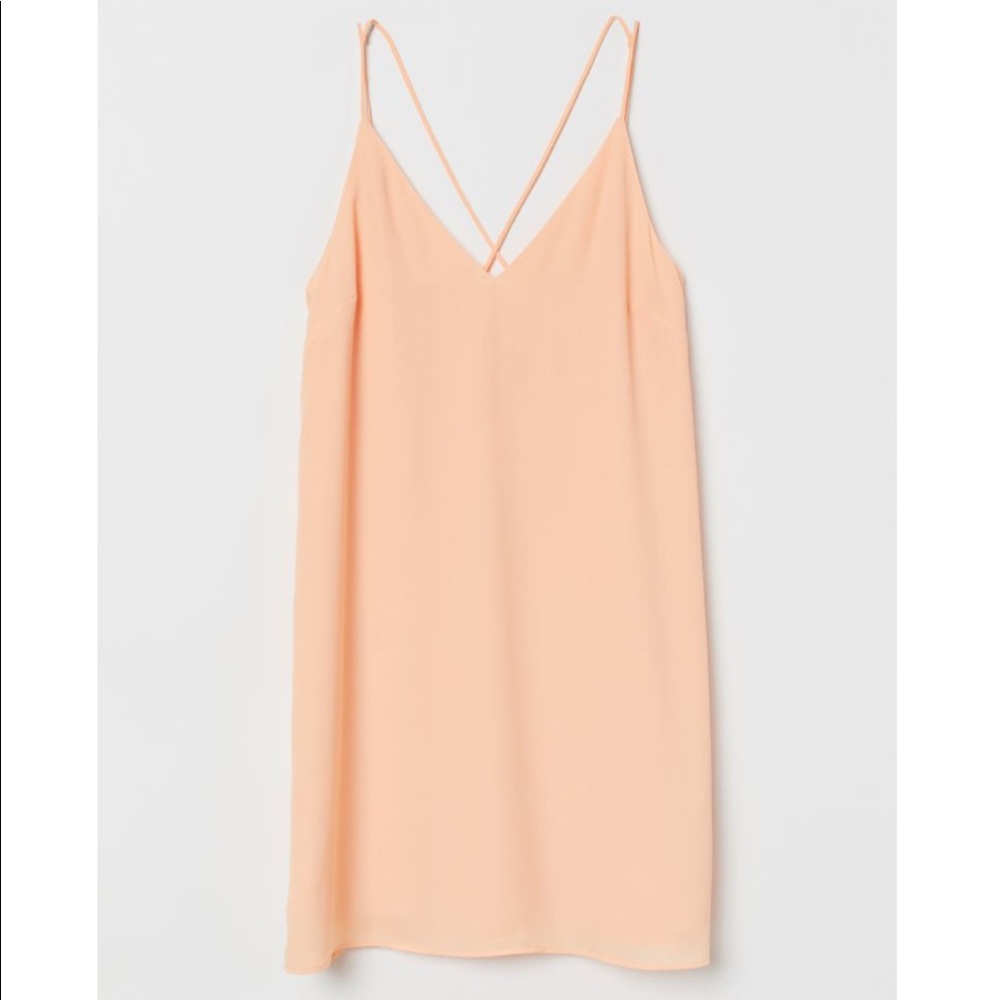 H&M Crêped Slip-style Dress